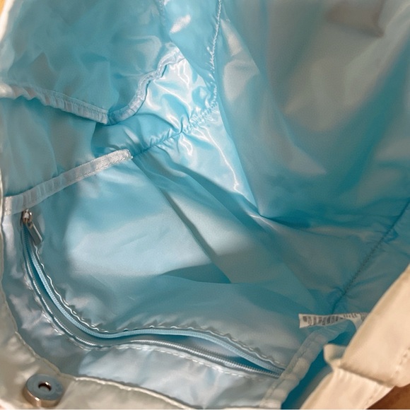 MINISO Disney Pixar Sulley Monsters Inc. Blue Nylon Tote Bag - Picture 4 of 4